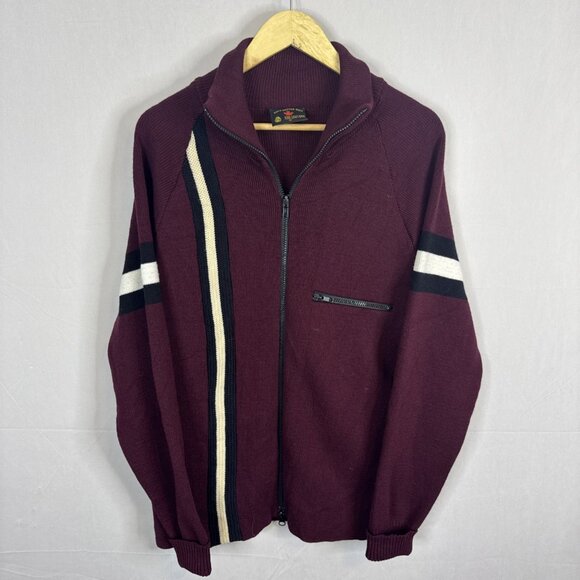 Maple Knitting Cardigan Men M - Picture 1 of 7